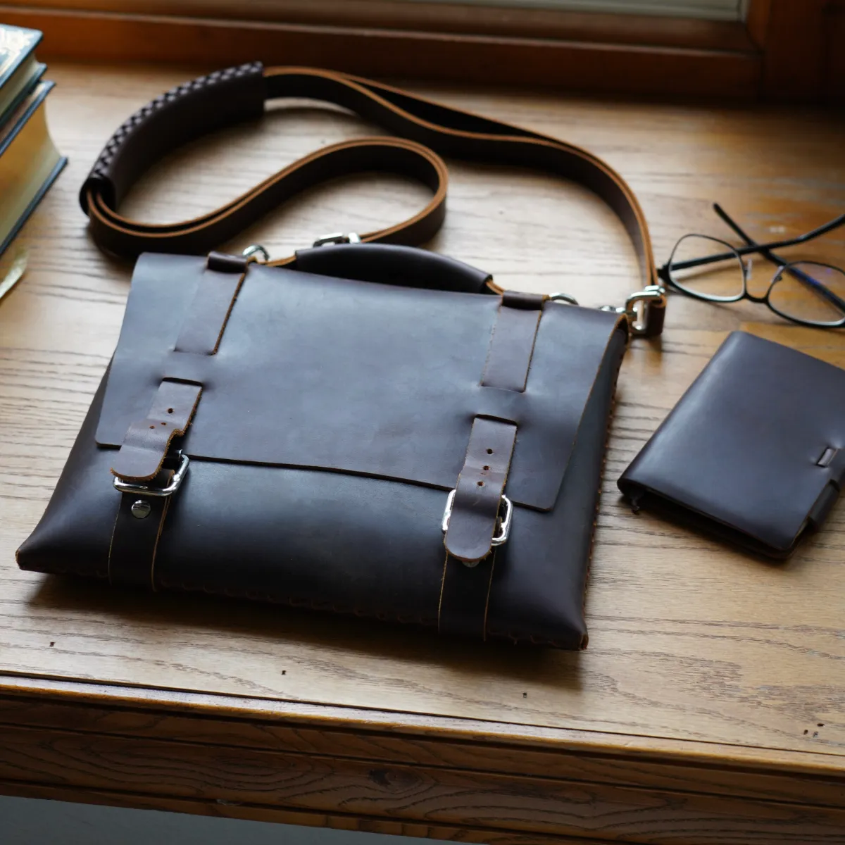 16" Leather Briefcase