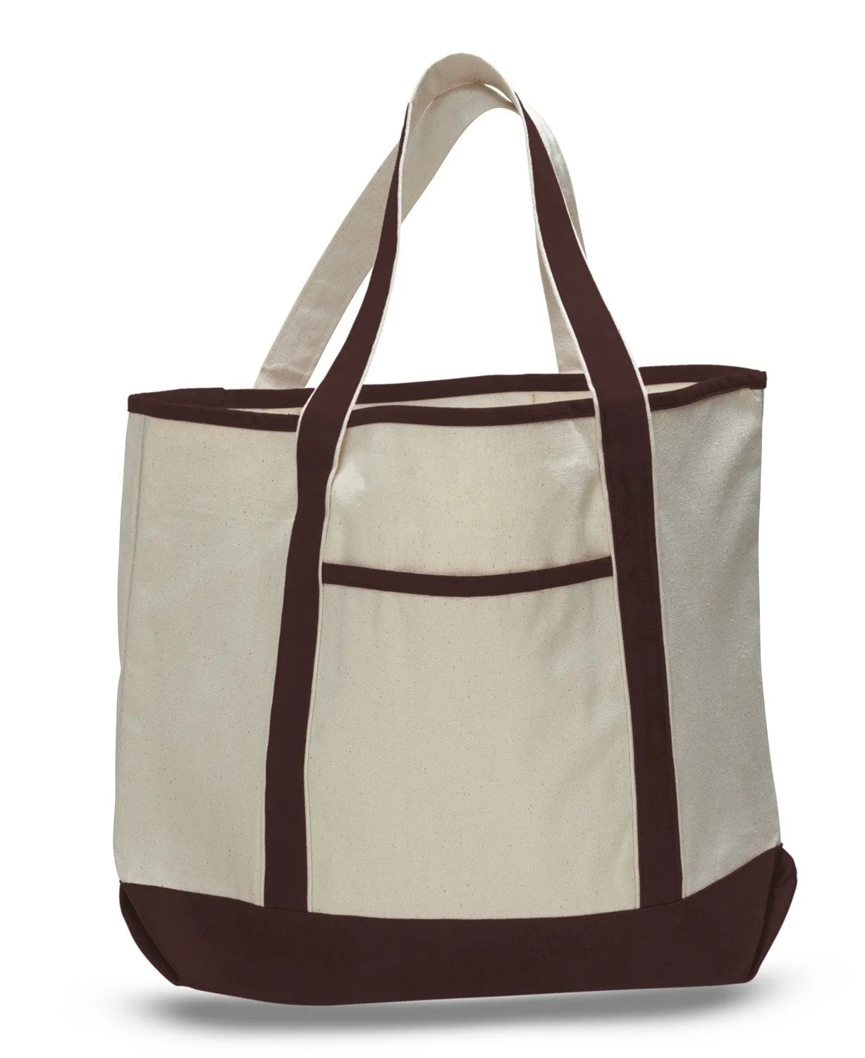 48 ct Jumbo Size Heavy Canvas Deluxe Tote Bag - By Case - Alternative Colors