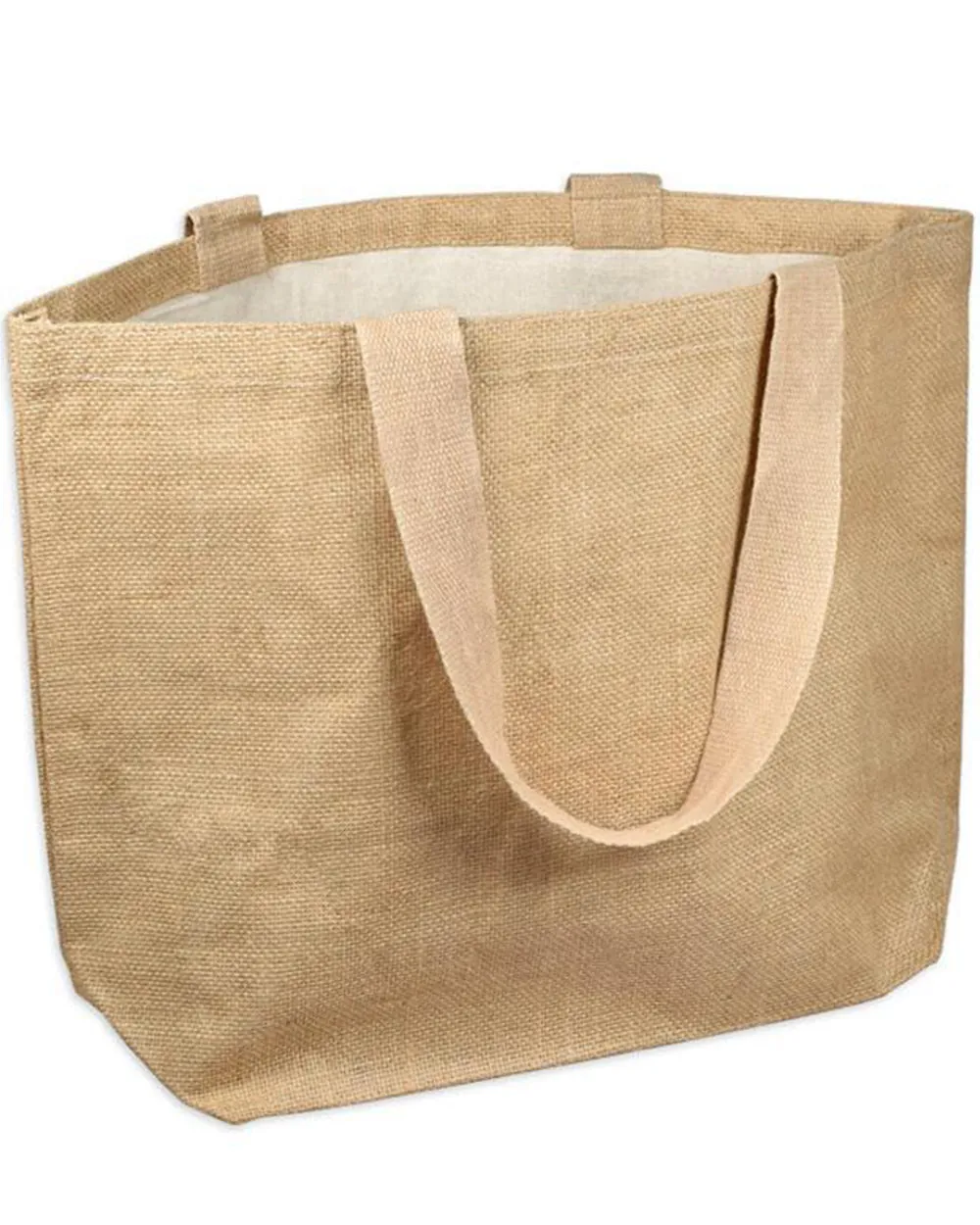 6 ct Everyday Jute Bags / Carry-All Burlap Totes - By Bundle