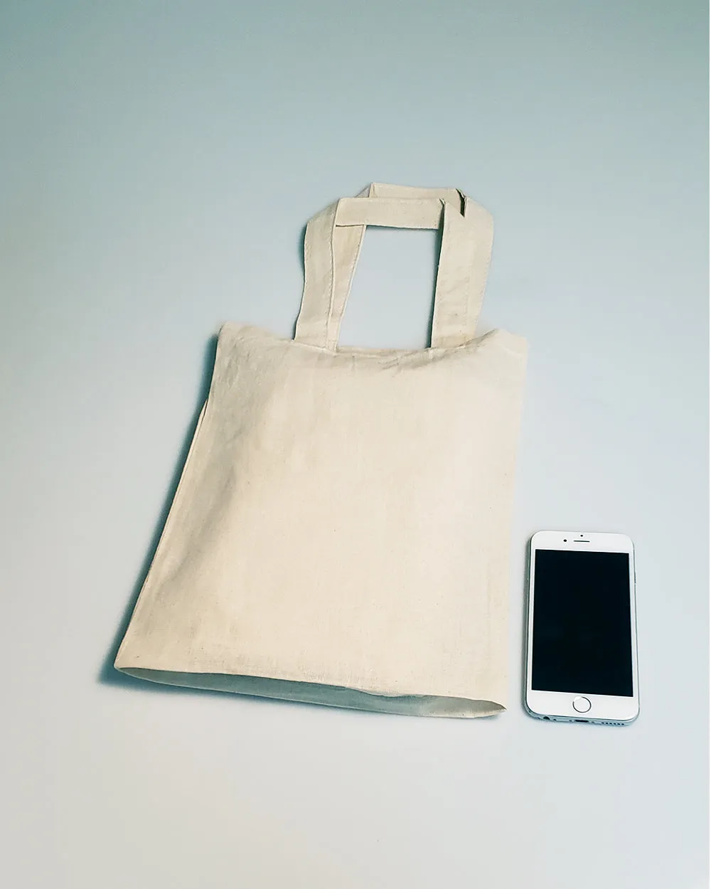 9" SMALL Cotton Tote Bag / Favor Gift Bags