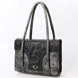 American Darling Briefcase Hand Tooled Hair-on Genuine Leather women bag western handbag purse