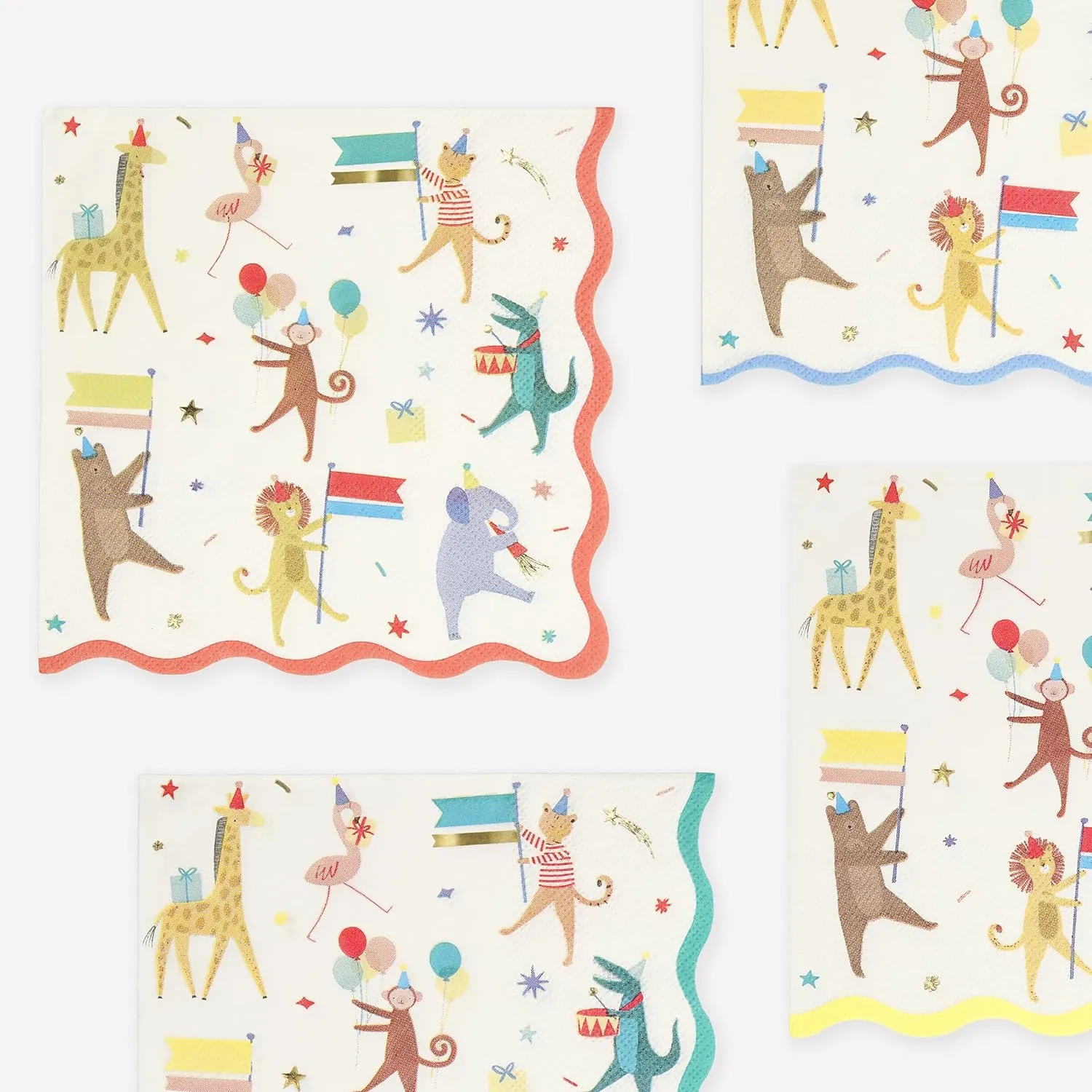 Animal Parade Large Napkins