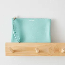 Aqua Clutch Bag