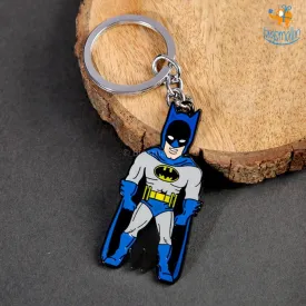 Batman Doodle Metallic Keychain