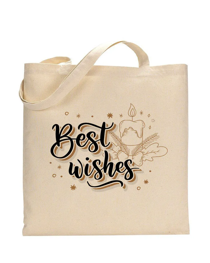 Best Wishes New Year Tote Bag - New Year's Tote Bags