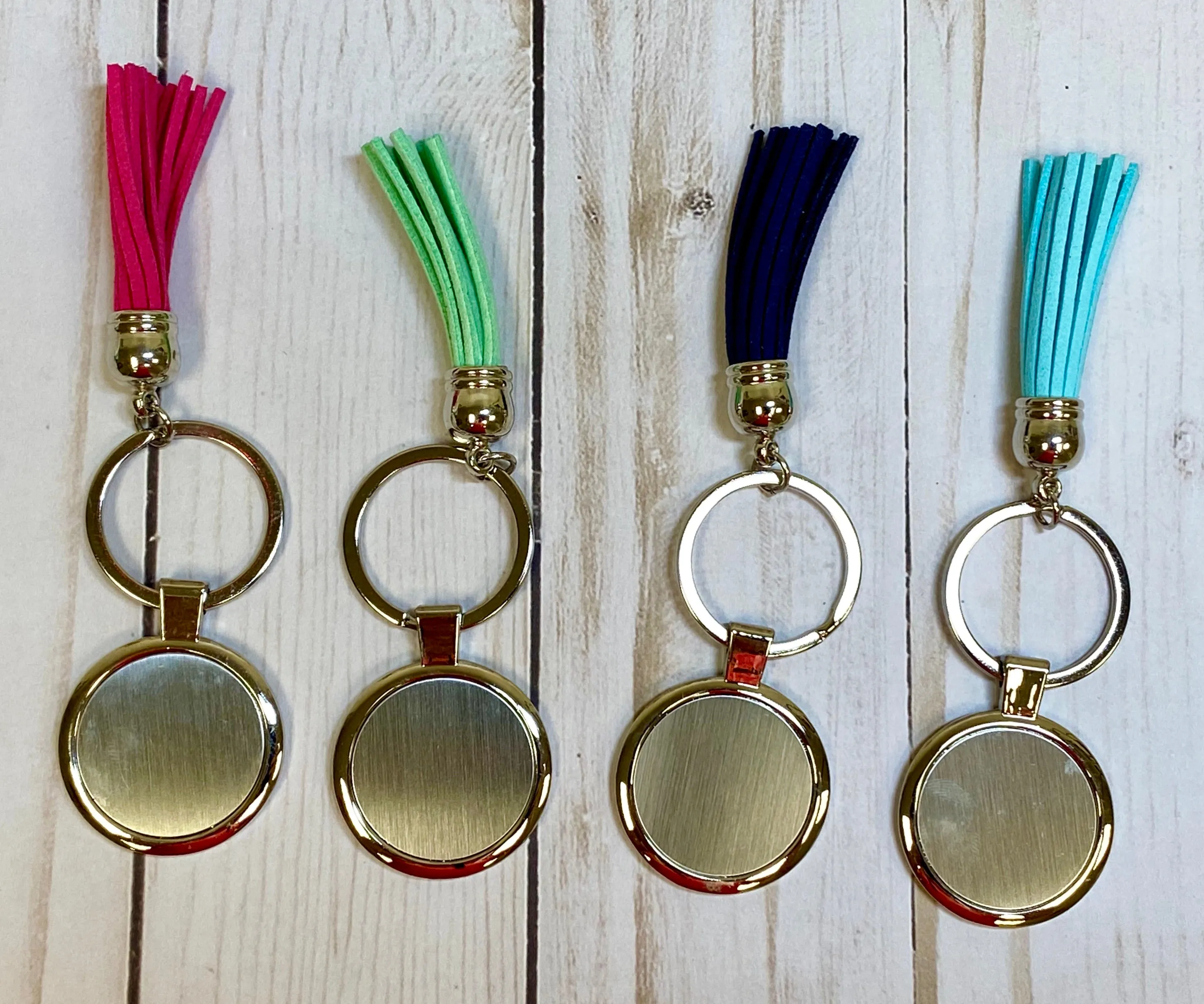 Blank Tassel Keychains