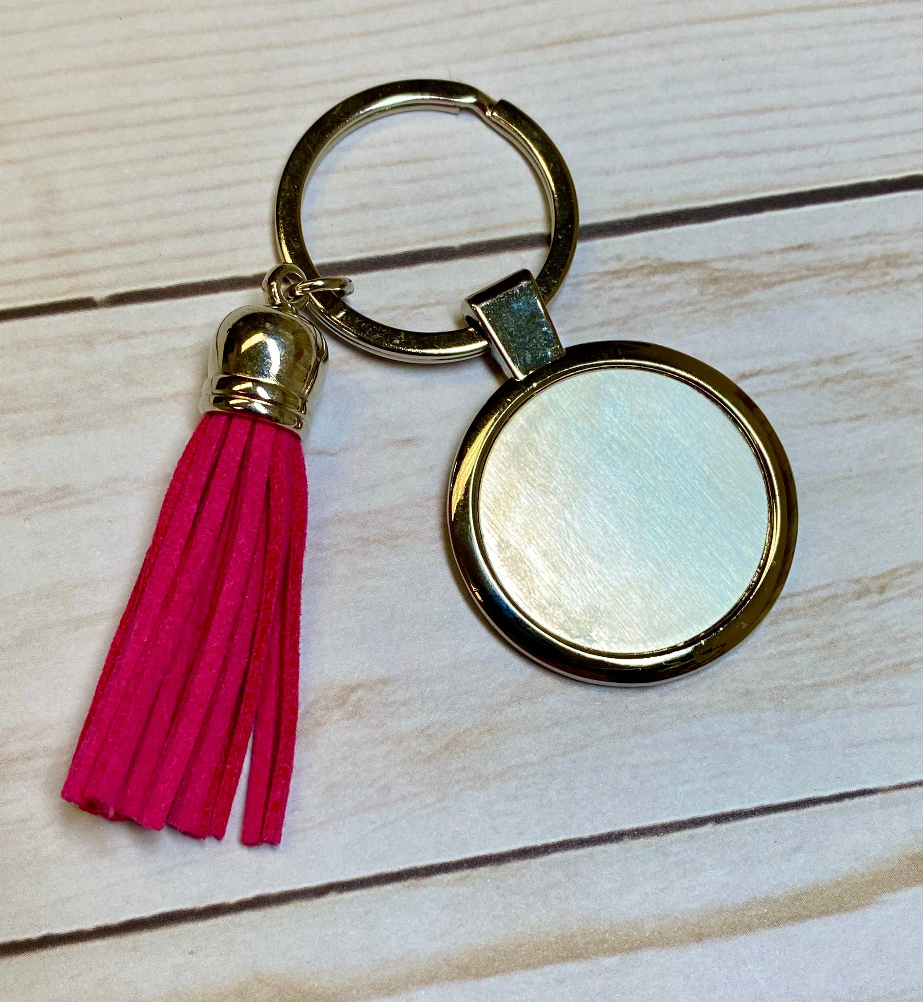 Blank Tassel Keychains