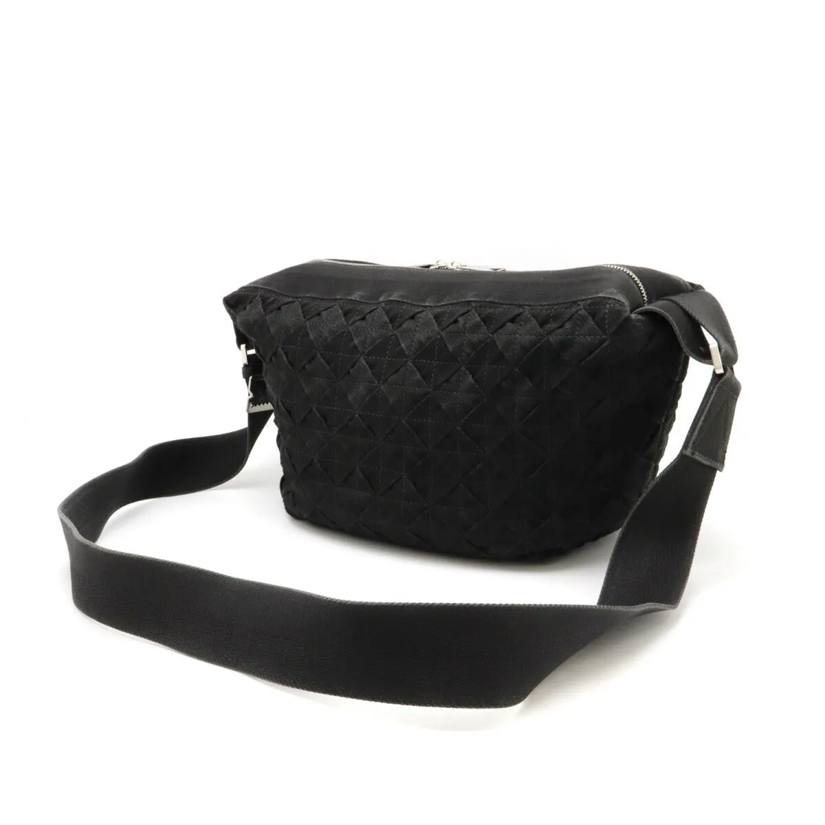 Bottega Veneta Intrecciato Canvas Shoulder Bag