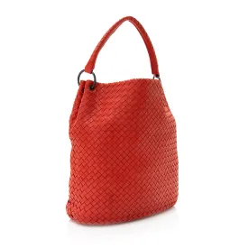 Bottega Veneta Intrecciato Nappa Bucket Bag - FINAL SALE (SHF-20109)