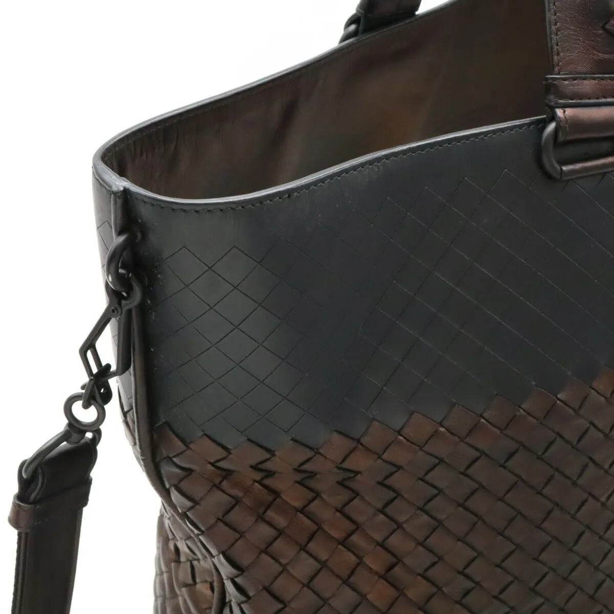 Bottega Veneta Leather Intreccio Tote Bag