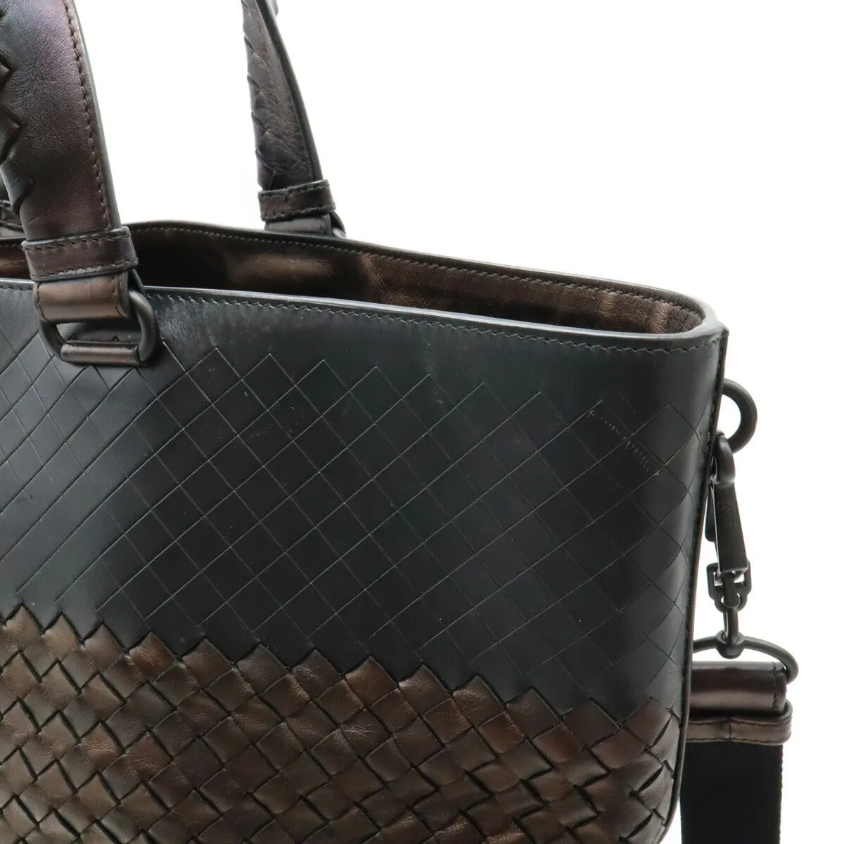 Bottega Veneta Leather Intreccio Tote Bag