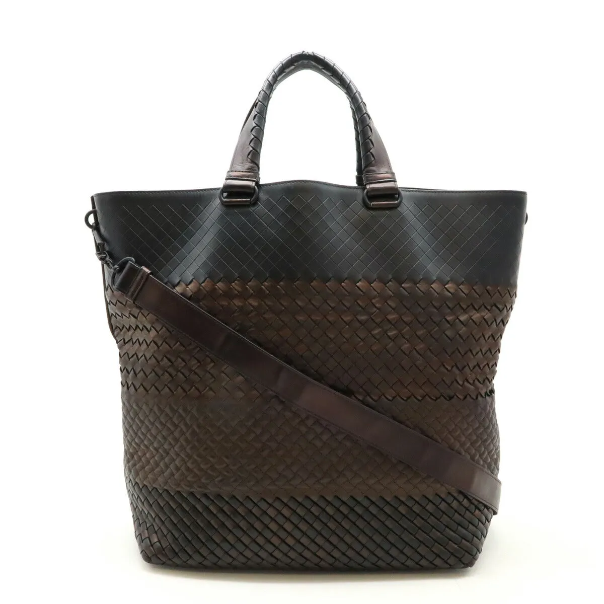 Bottega Veneta Leather Intreccio Tote Bag