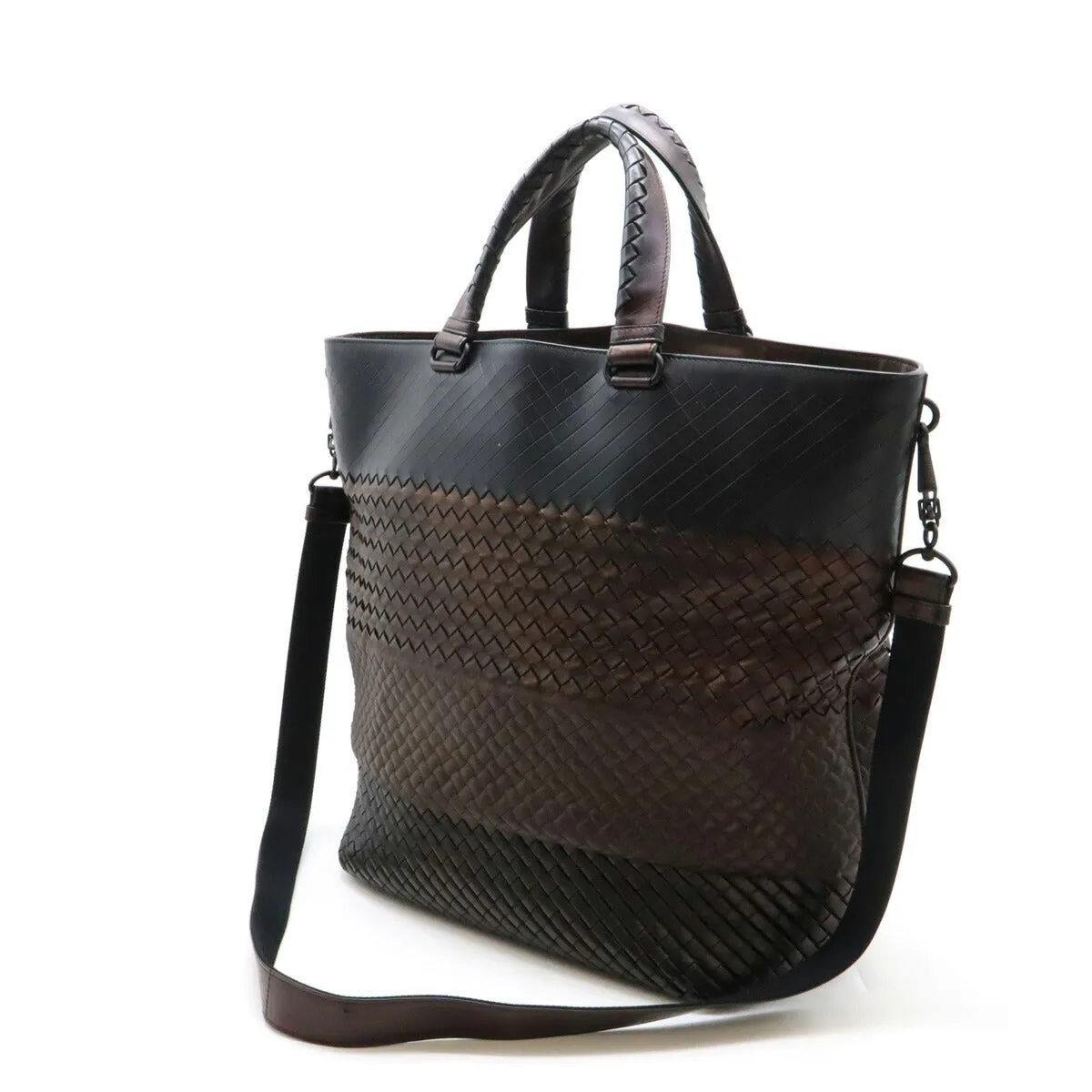 Bottega Veneta Leather Intreccio Tote Bag