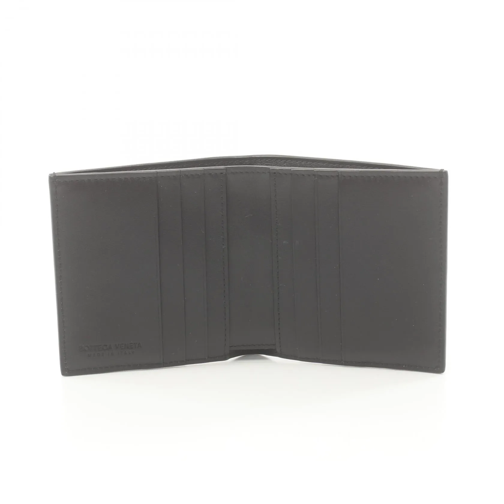 Bottega Veneta Leather Slim Bi-Fold Wallet