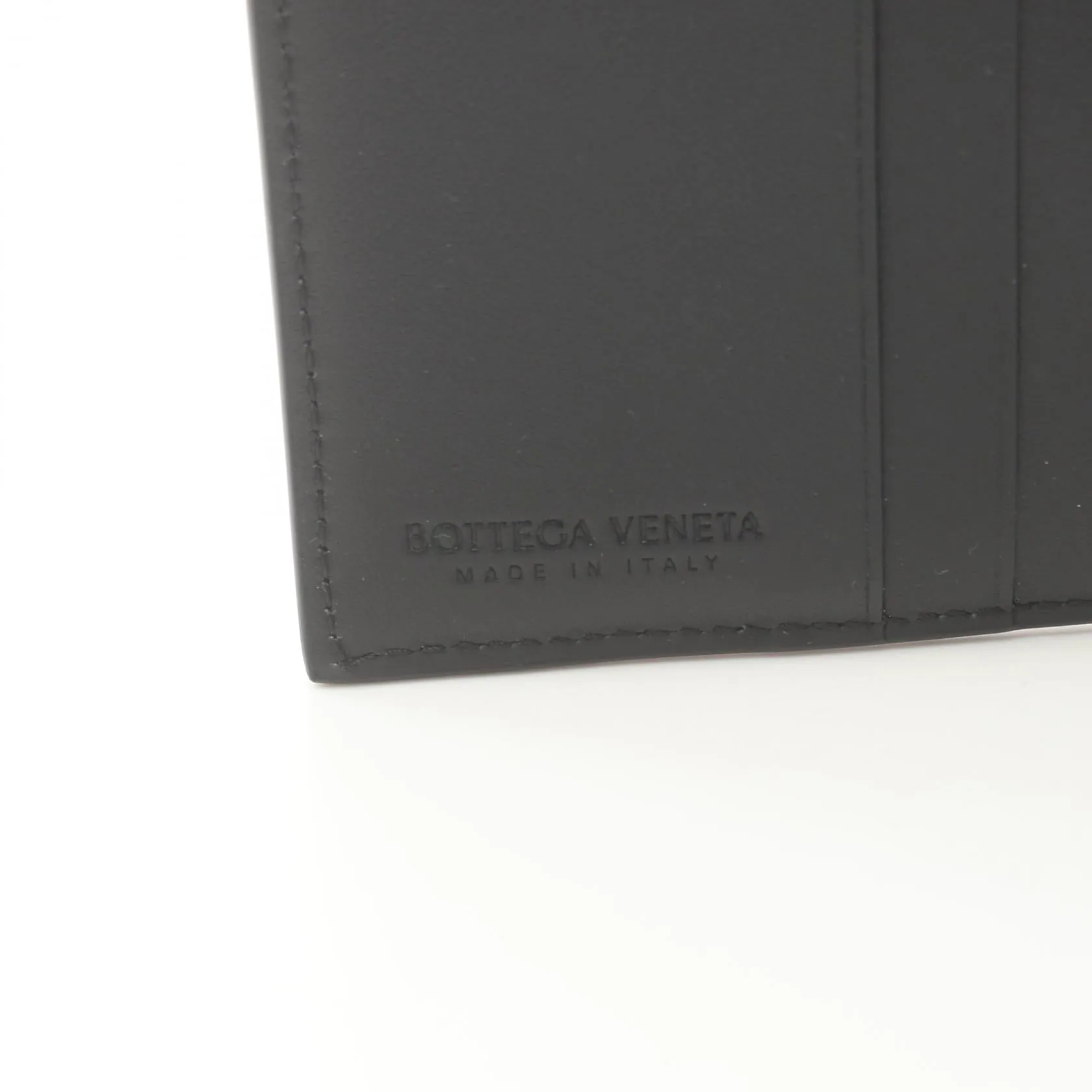 Bottega Veneta Leather Slim Bi-Fold Wallet