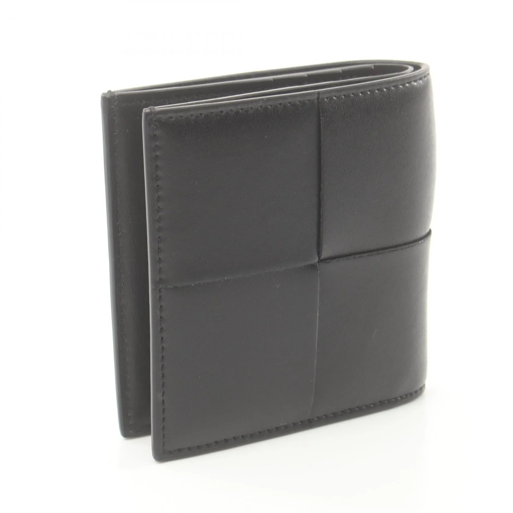 Bottega Veneta Leather Slim Bi-Fold Wallet