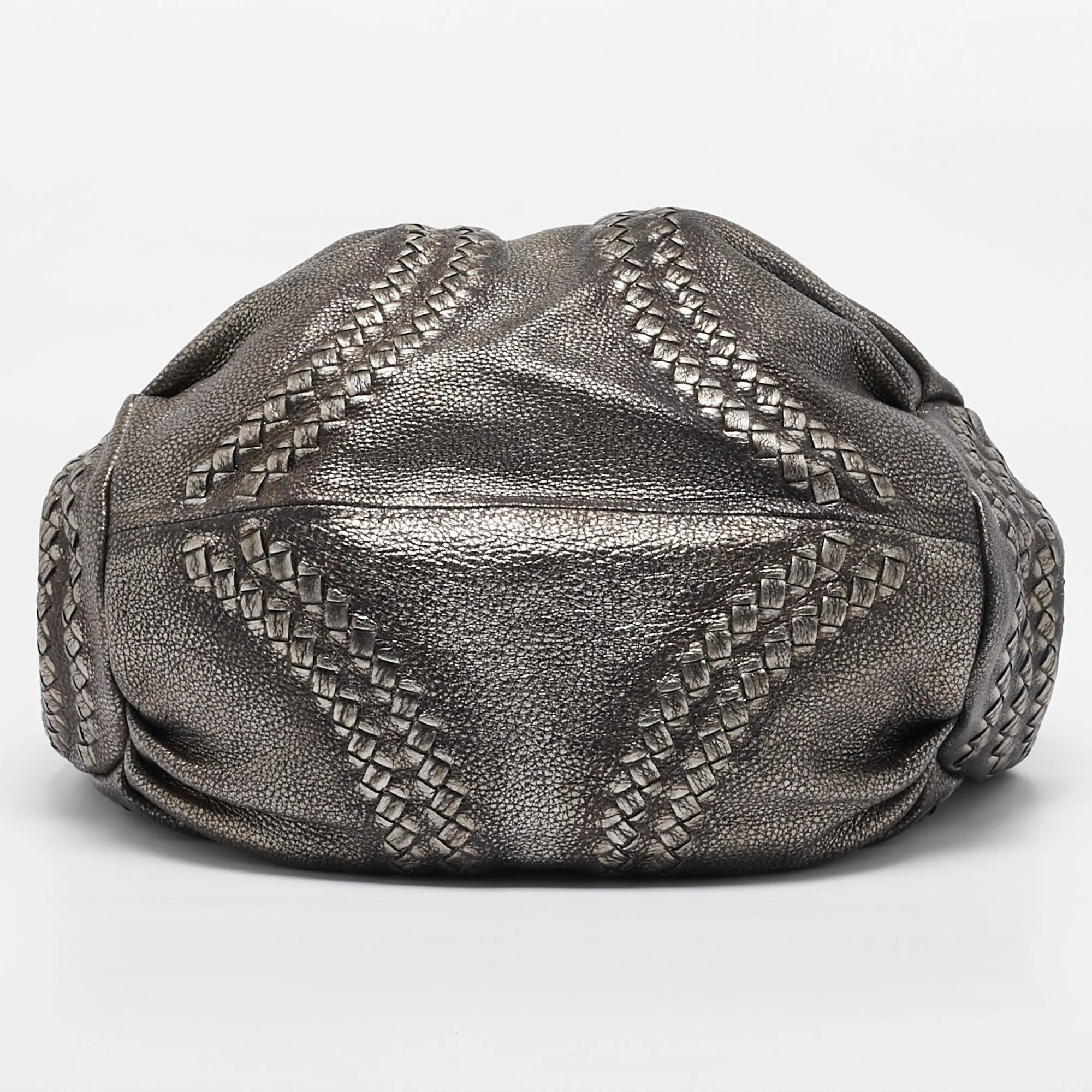 Bottega Veneta Metallic Leather Illusion Hobo