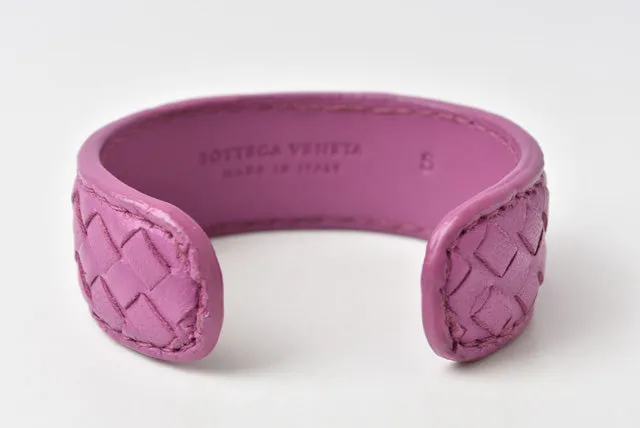 Bottega Veneta Nappa Bracelet/Bangle Light Purple