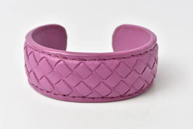 Bottega Veneta Nappa Bracelet/Bangle Light Purple