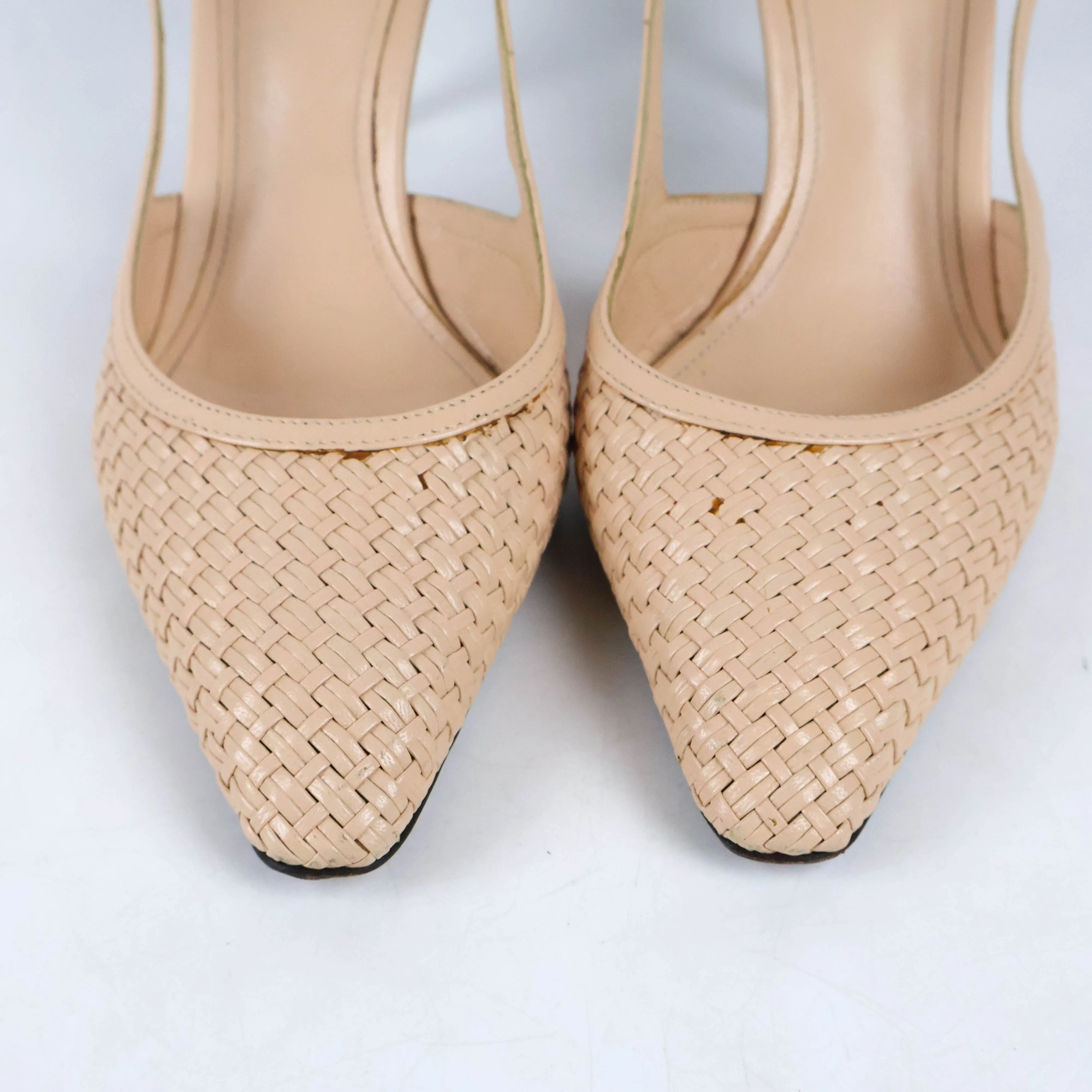 Bottega Veneta Sling Back Beige 38