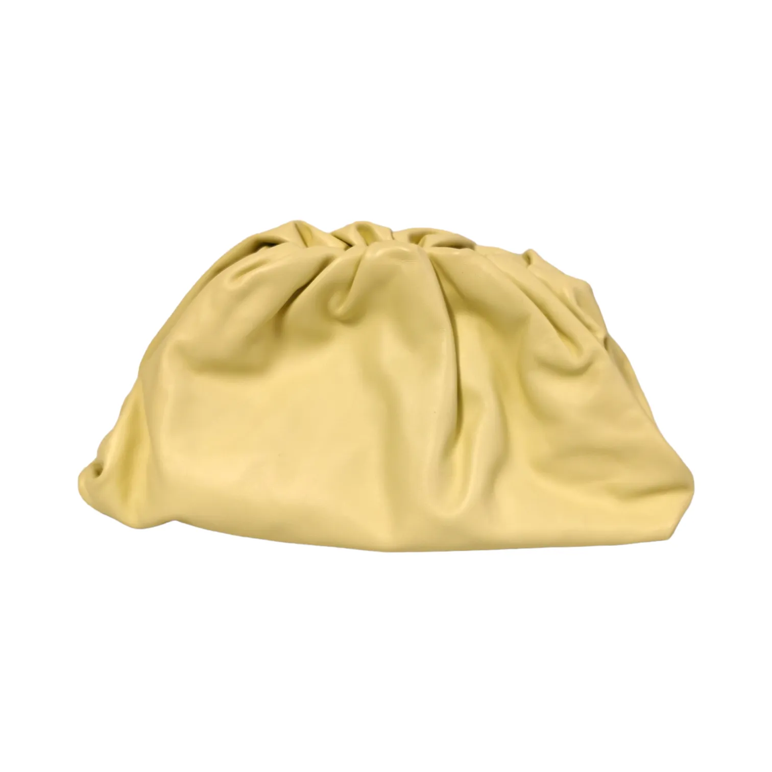 Bottega Veneta The Pouch Clutch Yellow