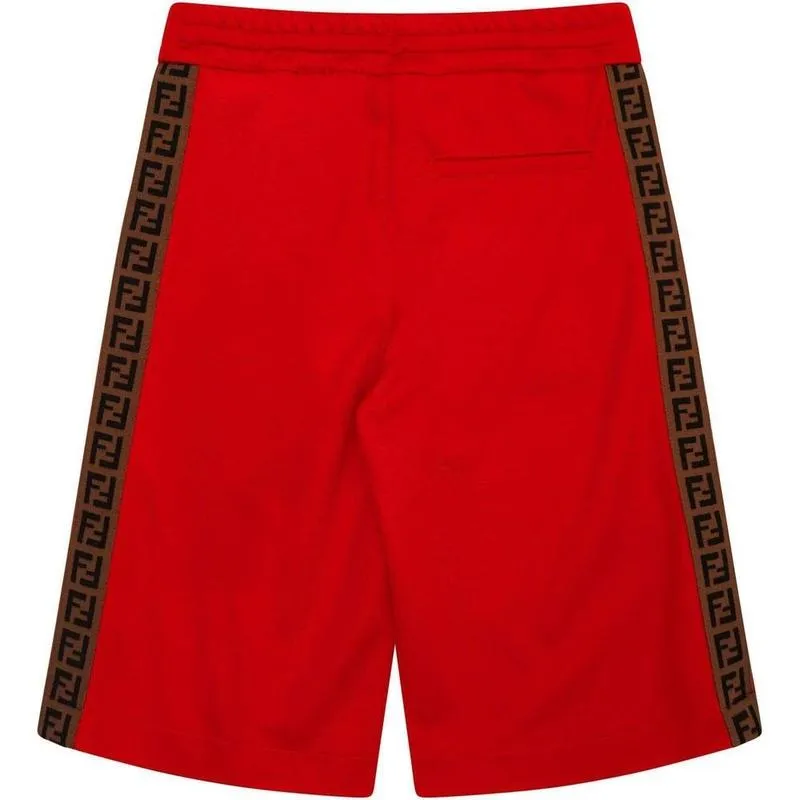 Boys Red Shorts