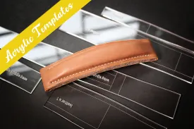 BRIEFCASE HANDLE (20/25/30mm) - acrylic templates   video tutorial