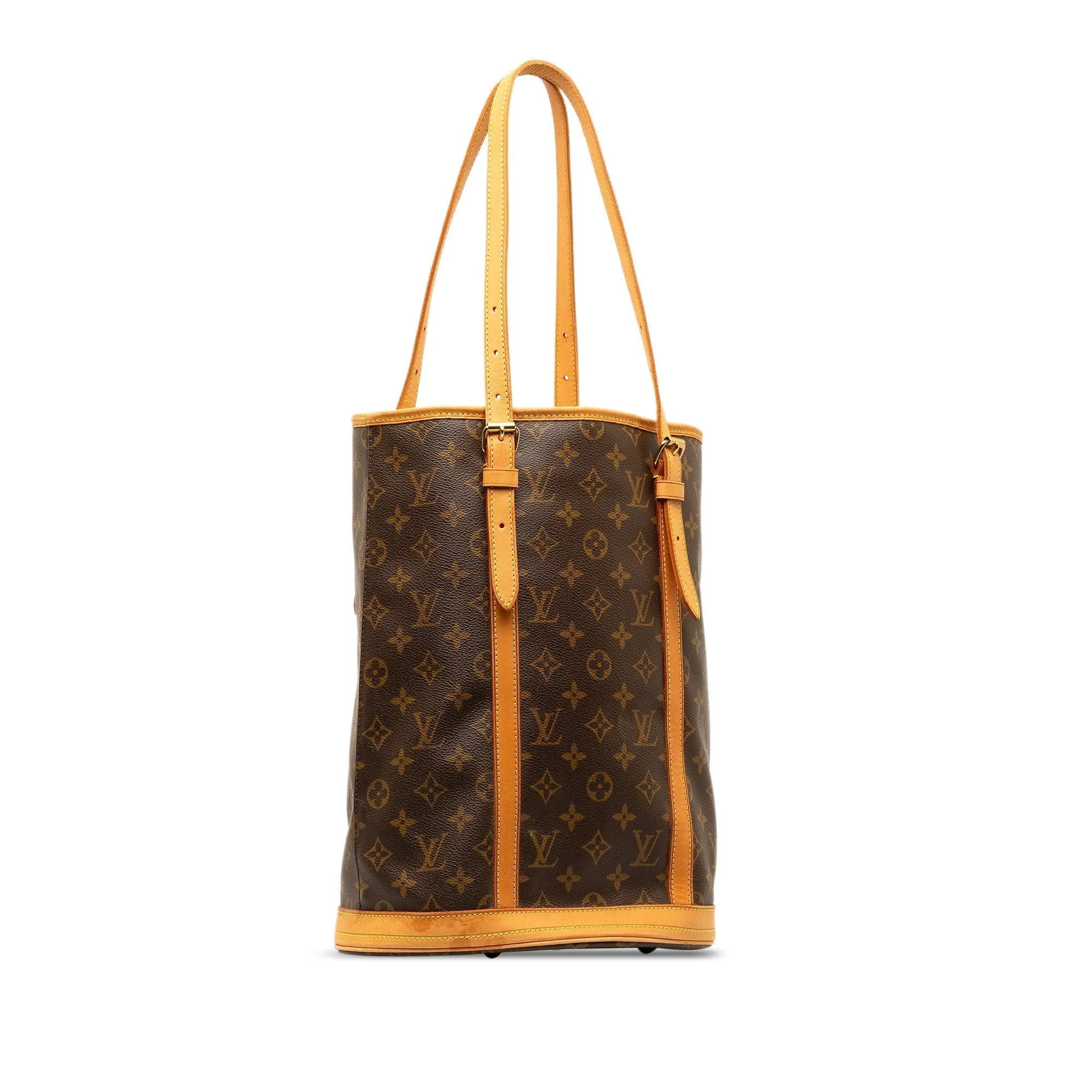 Brown Louis Vuitton Monogram Bucket GM