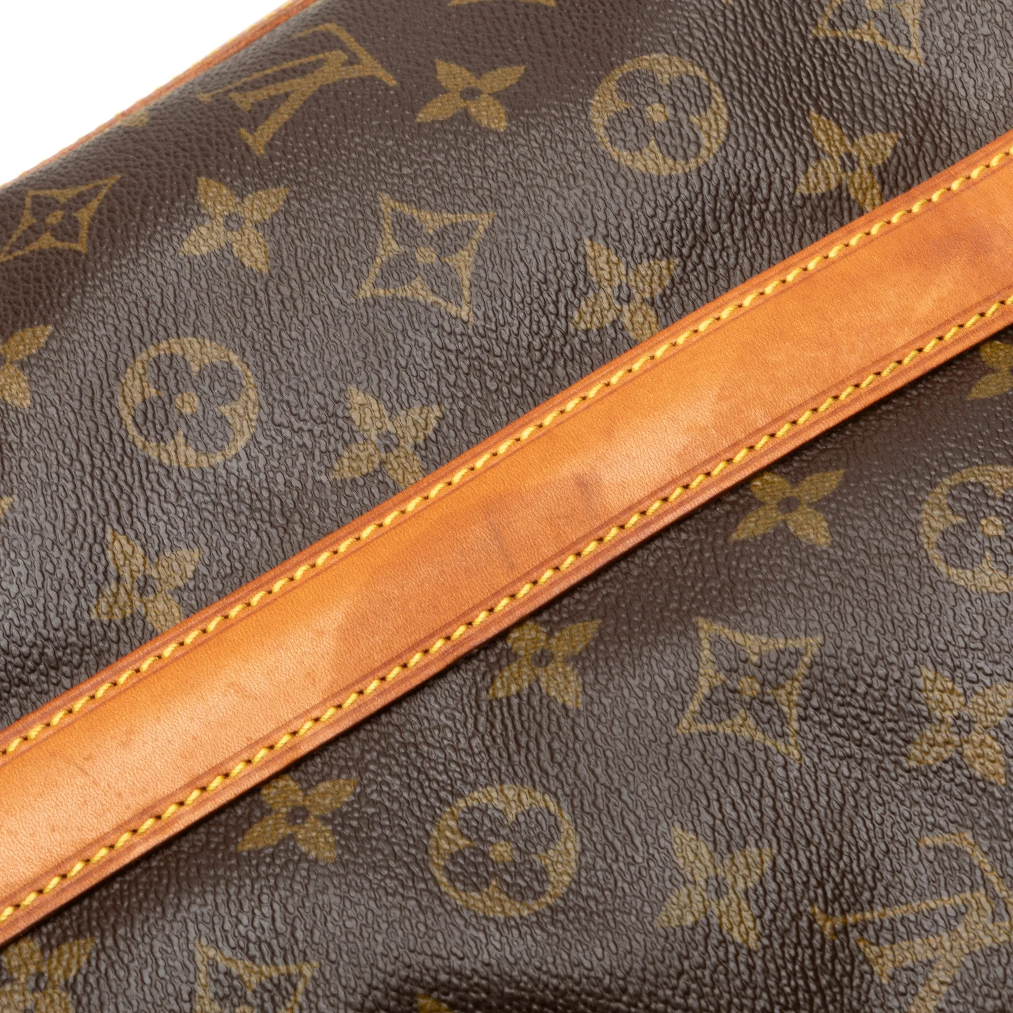 Brown Louis Vuitton Monogram Randonnee PM Bucket Bag