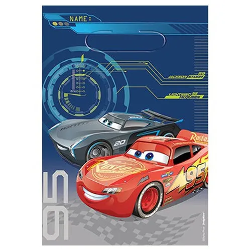 Cars 3 Loot Bags 8pk