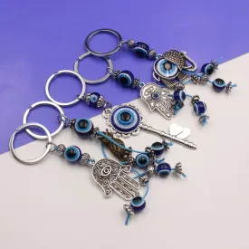 Cartoon Style Eye Metal Unisex Bag Pendant Keychain