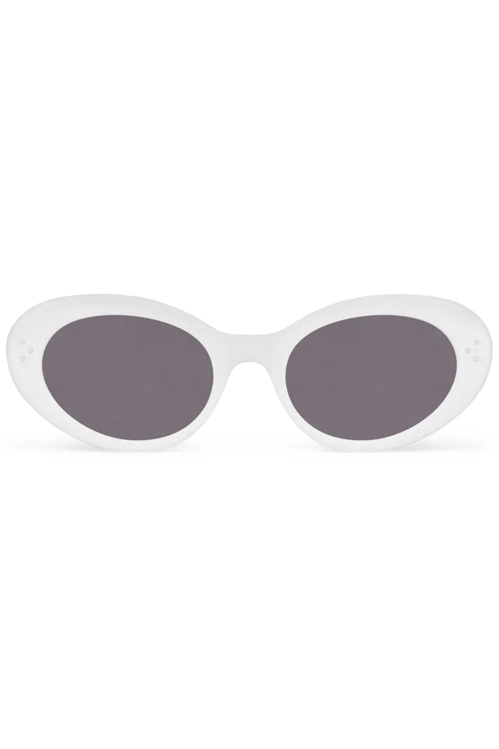 CAT EYE S193 SUNGLASSES | IVORY SMOKE