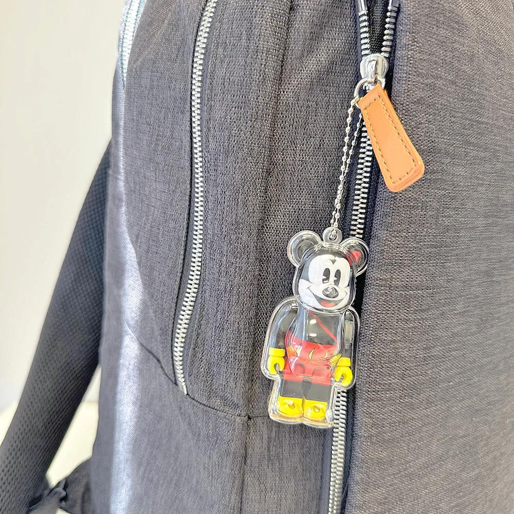 Clear Case Display Keychain for 100% Bearbrick