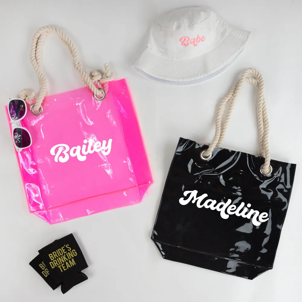 Custom Neon Tote Bags