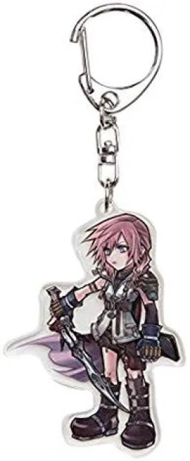 Dissidia Final Fantasy Lightning Acrylic Key Holder - Square Enix