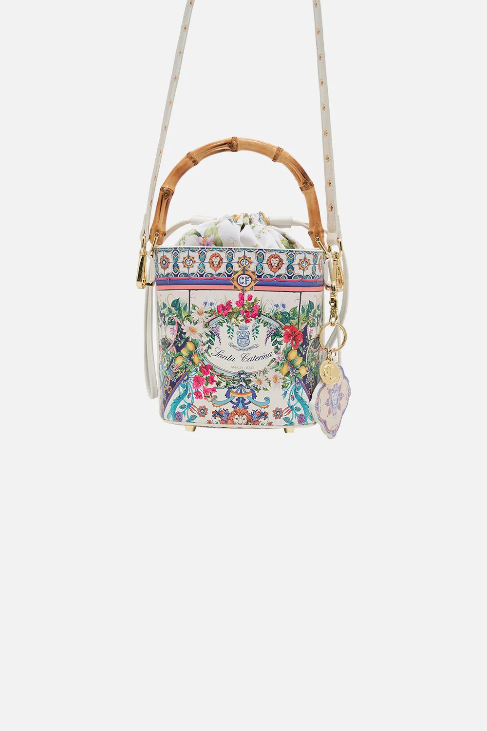 DRAWSTRING BUCKET BAG AMALFI AMORE