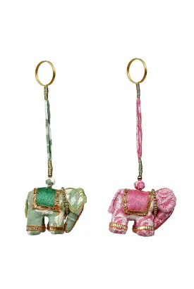 Elephant Keychains (Set of 2)