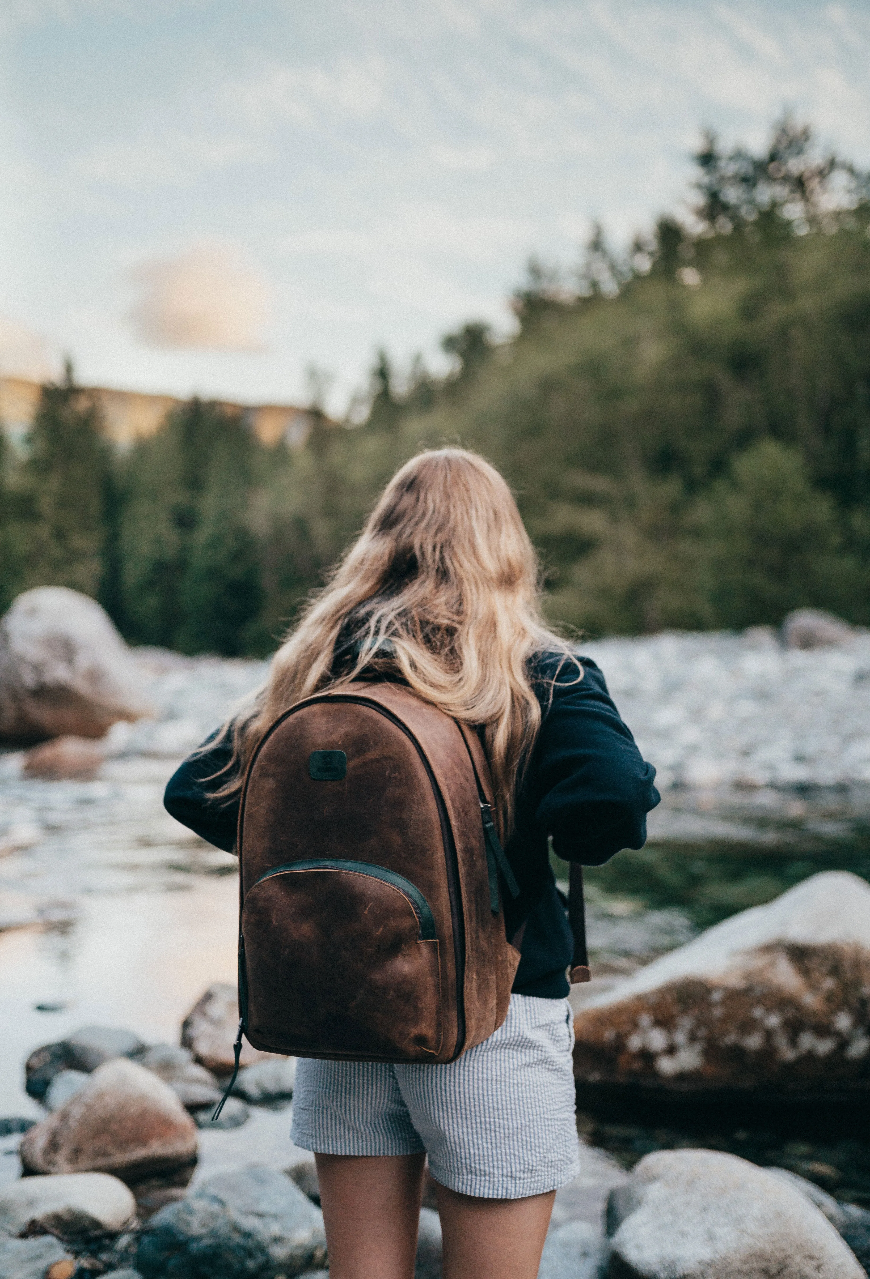 Everyday Camera Backpack Camel