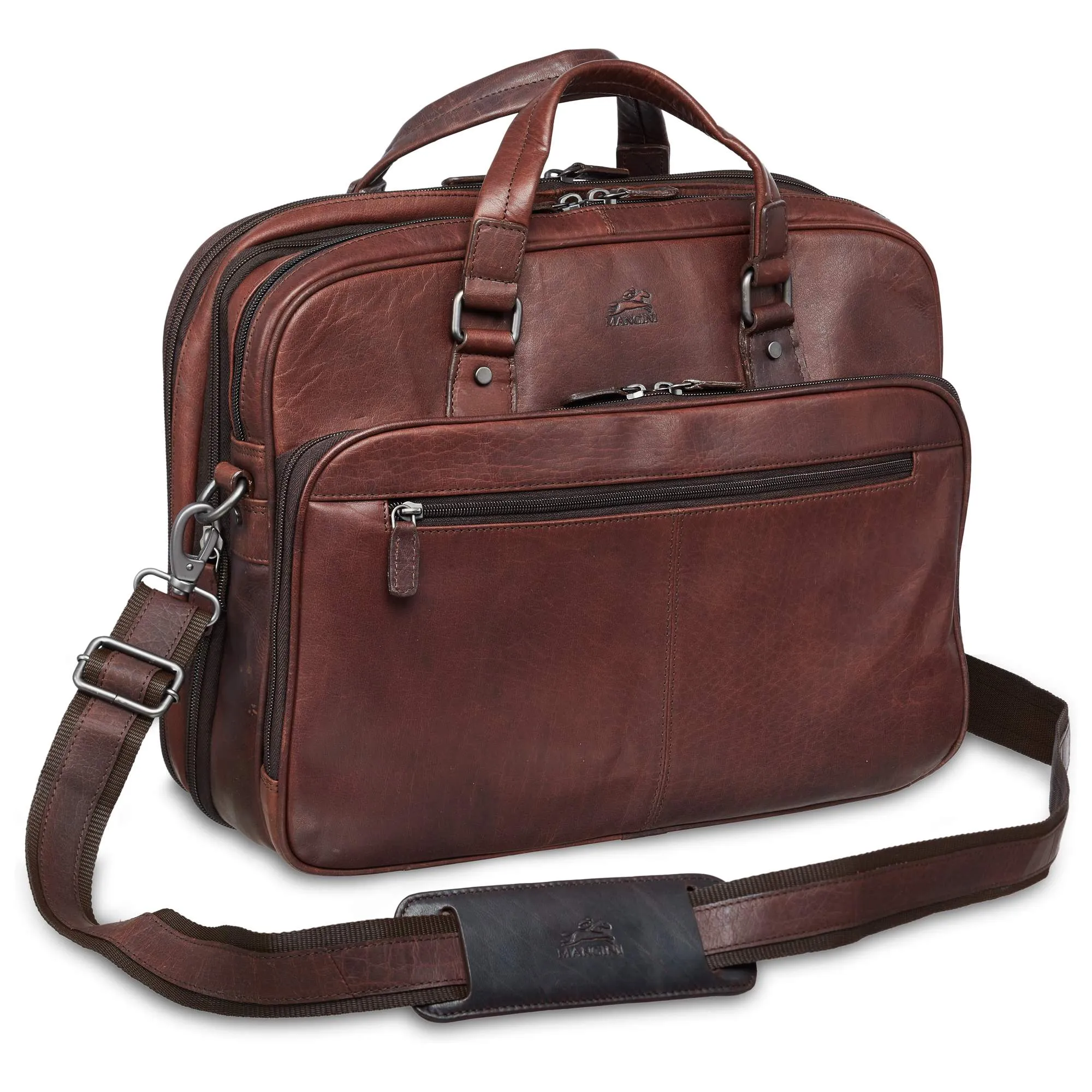 Expandable Double Compartment Briefcase - 15.6” Laptop / Tablet