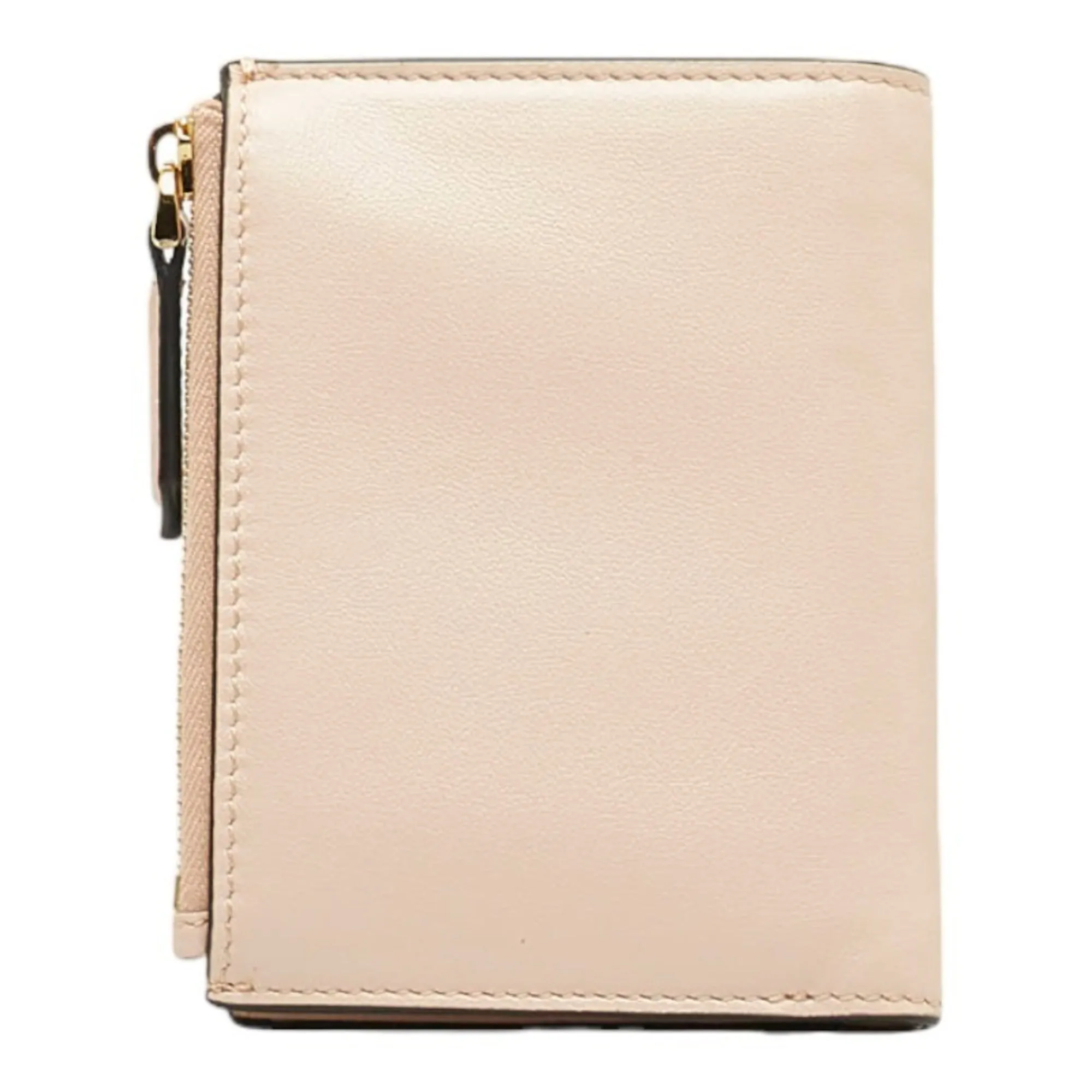 FENDI bifold wallet 8M0447 pink leather ladies