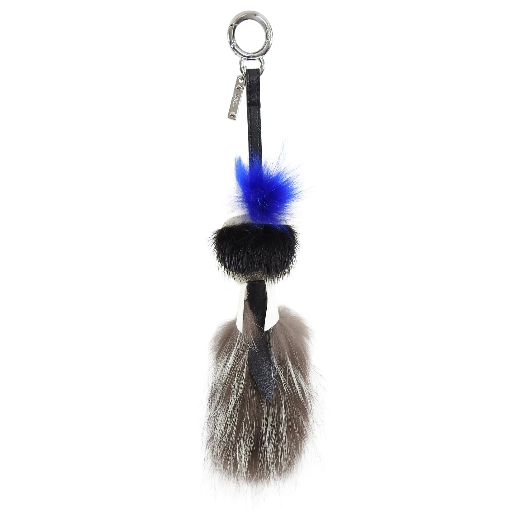 Fendi Karlito Karl Lagerfeld Fox Fur Bag Charm