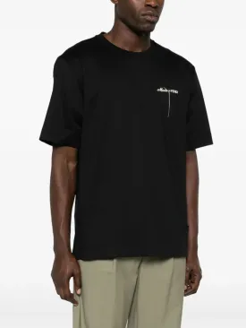 FENDI logo-embroidered T-shirt