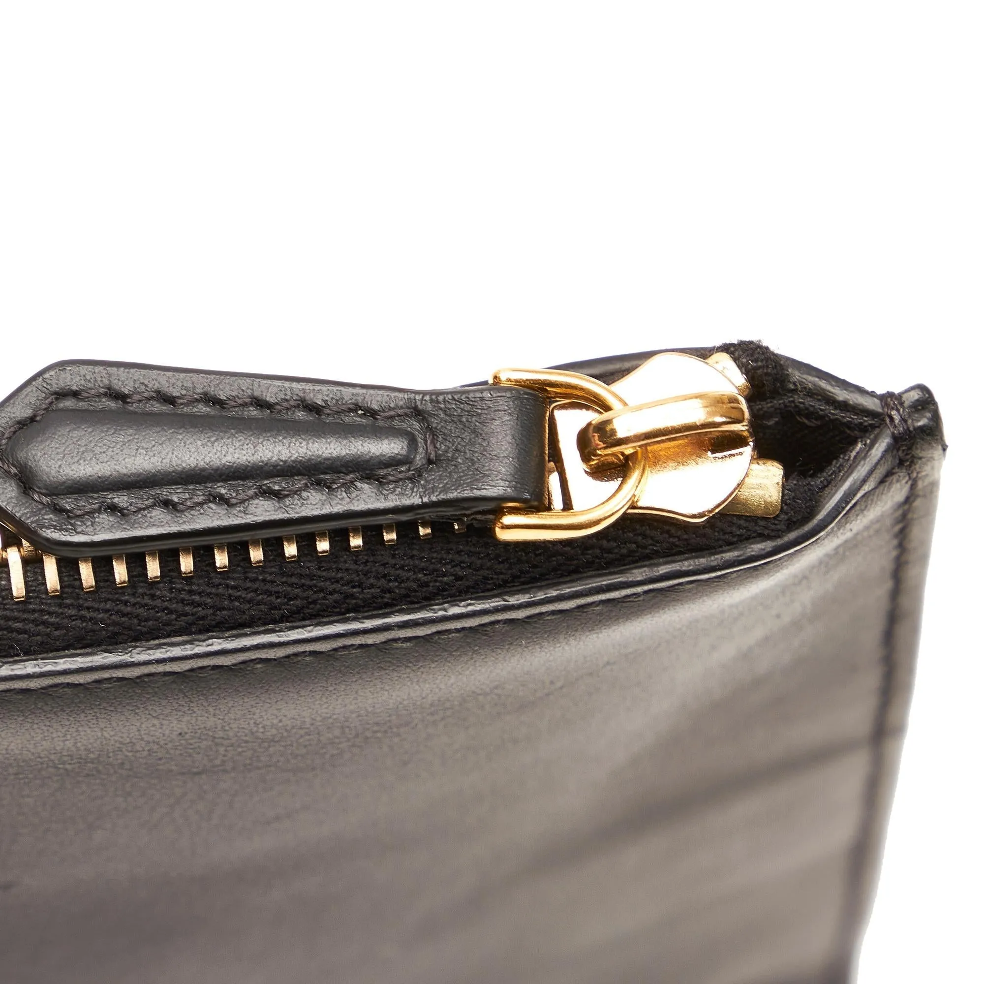 Fendi Monster Leather Clutch Bag (SHG-27468)