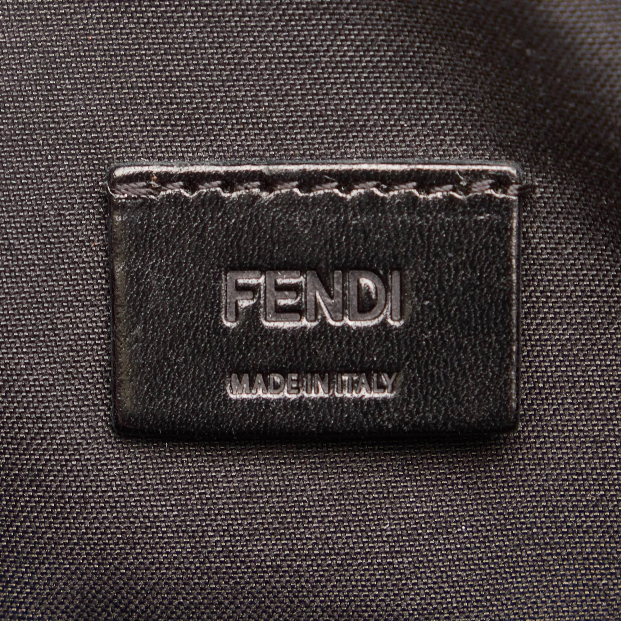 Fendi Monster Leather Clutch Bag (SHG-28772)