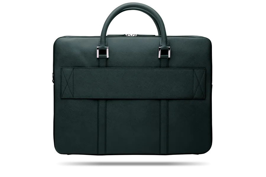 Forest Saffiano Briefcase