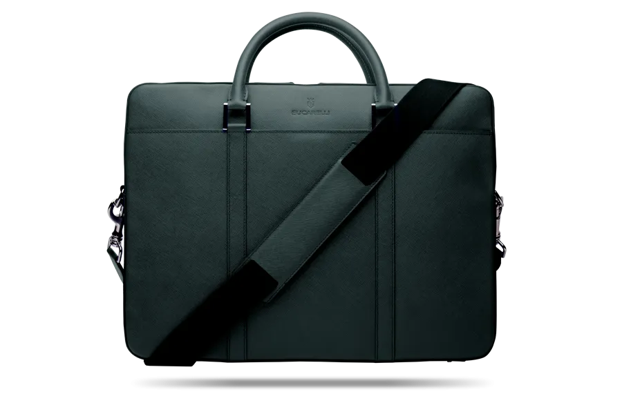 Forest Saffiano Briefcase