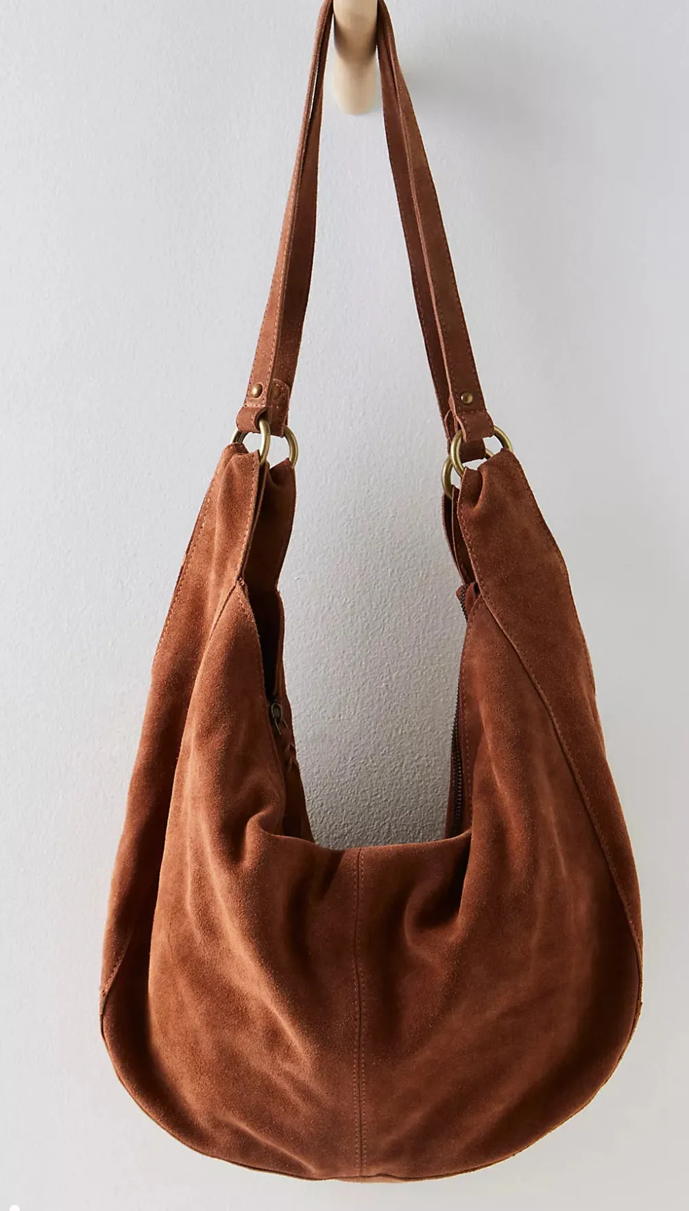 FREE PEOPLE ROMA SUEDE TOTE