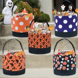 Halloween Bucket Tote Bag for Kids