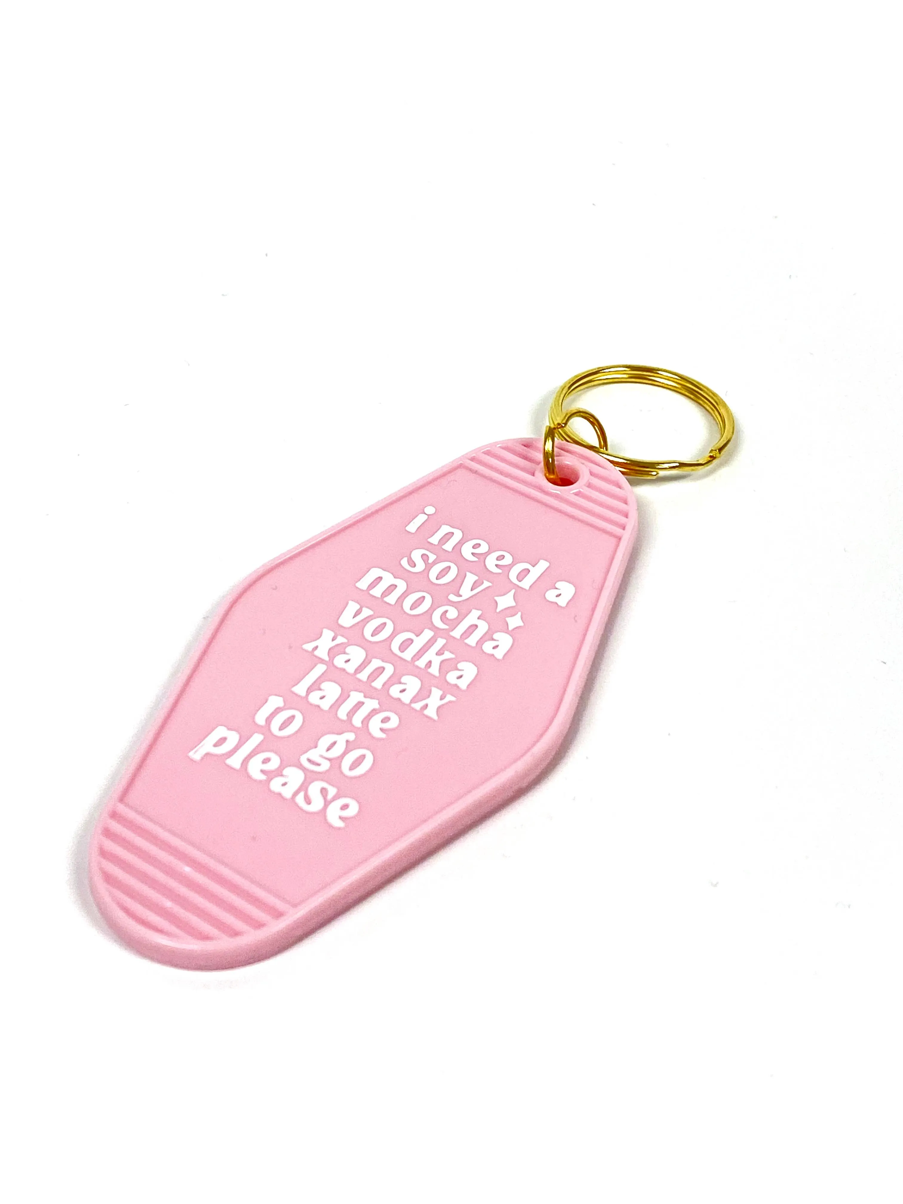 I NEED A LATTE | KEYCHAIN