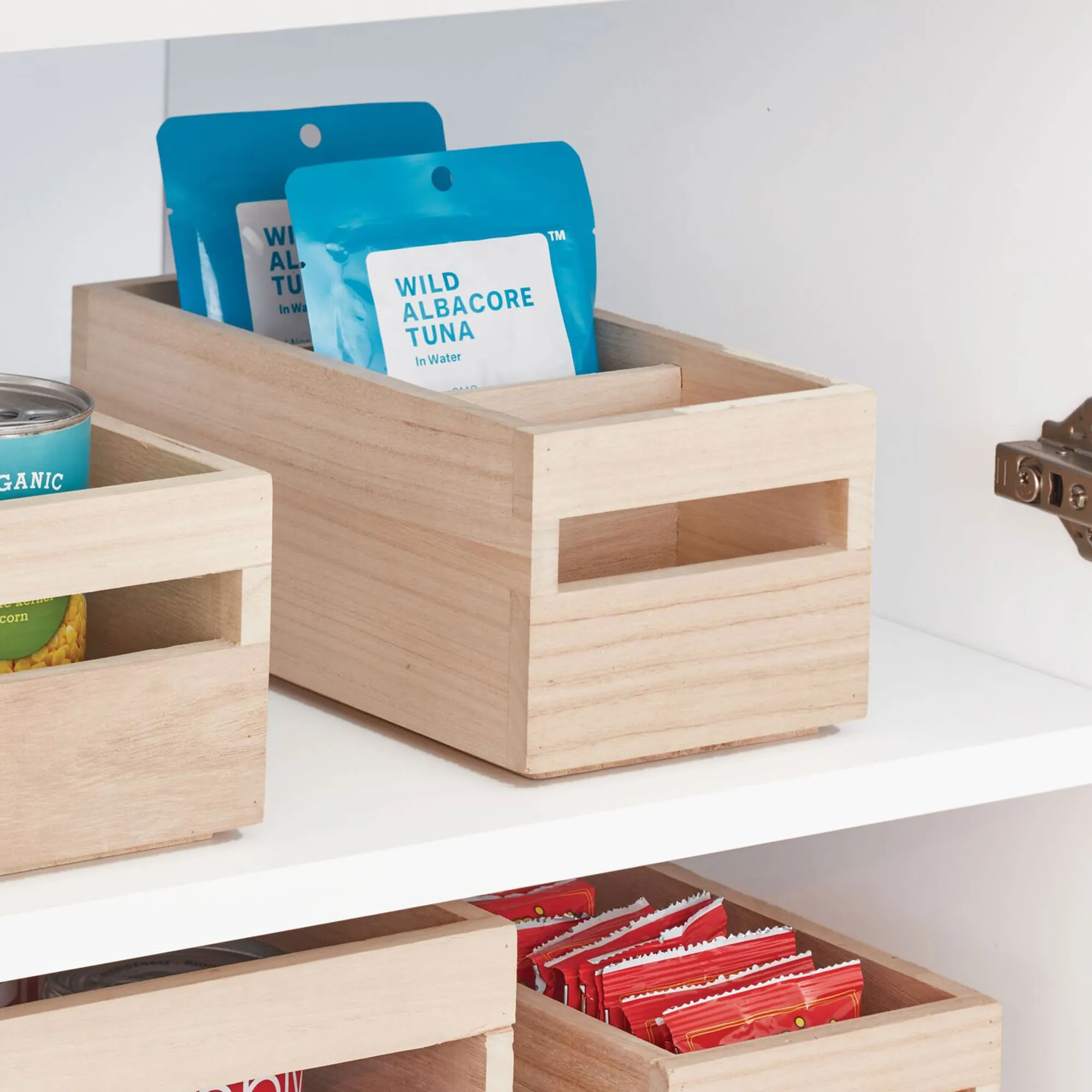 iDesign Eco Wood Packet Organiser